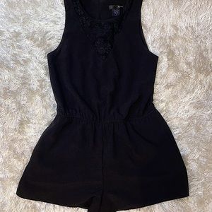 Gorgeous black lace Aqua Romper set🖤🖤